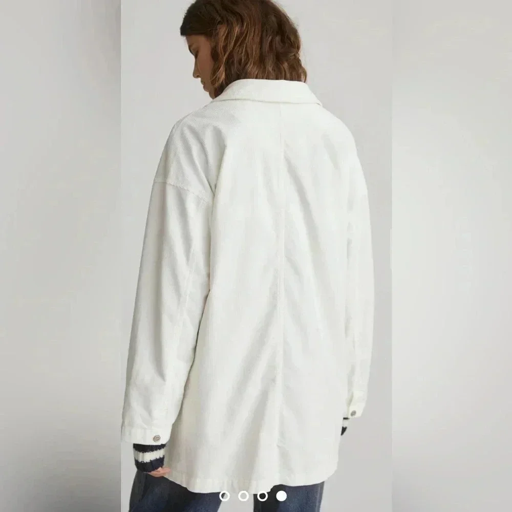 NWT Pilcro Washed Corduroy Blazer Size XS
